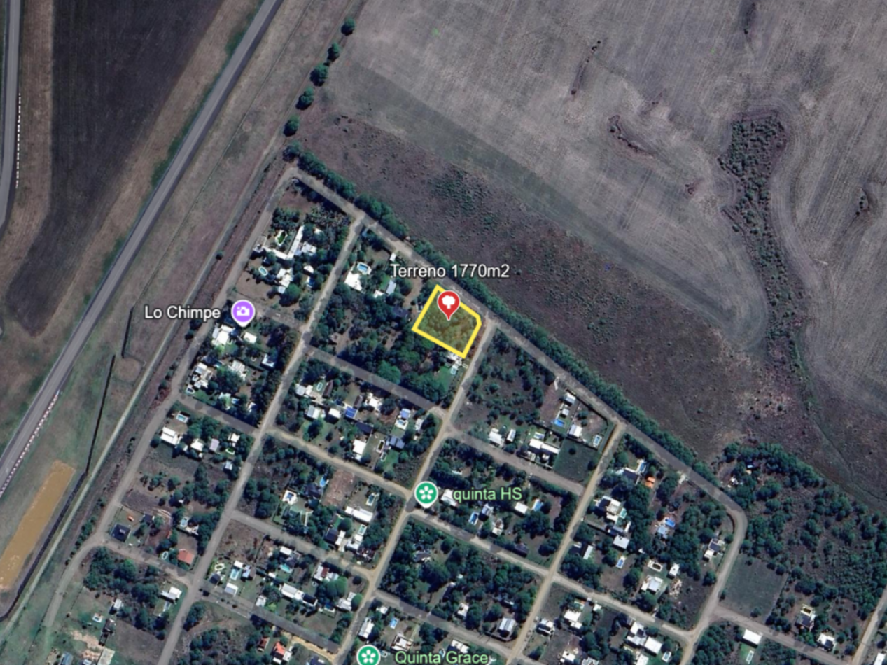 Terreno en venta en Sauce Montrull - Lote en esquina en Lomas del Sol