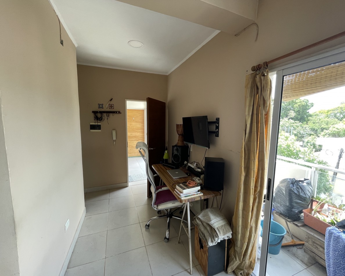 Departamento en alquiler de 1 dormitorio en 2° piso por escaleras