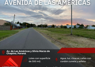 Terrenos en venta en Parana - Zona Av. de las Americas