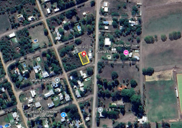 SE VENDE LOTE A METROS DE RENE FAVALORO EN SAUCE MONTRULL