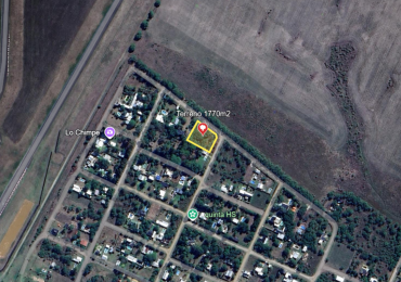 Terreno en venta en Sauce Montrull - Lote en esquina en Lomas del Sol